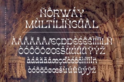 Norway | Authentic Display Typeface