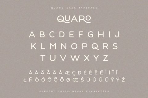 Quaro | Modern Display Sans