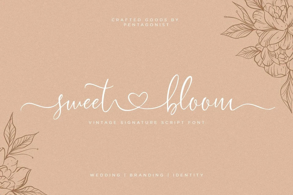 Sweet Bloom | Lovely Script