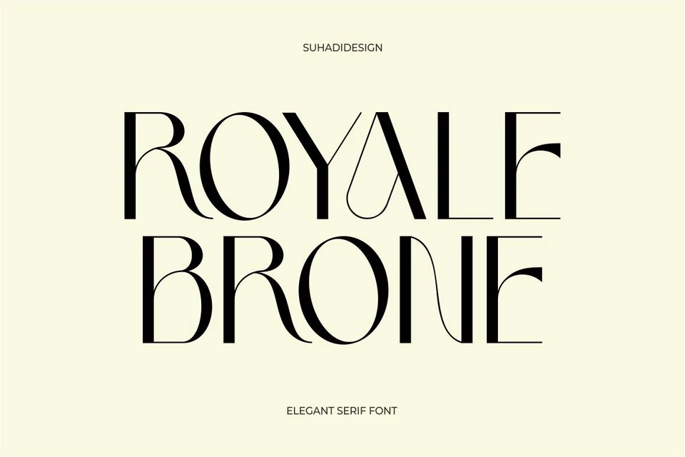 Royale Brone Elegant Stylish Serif Font