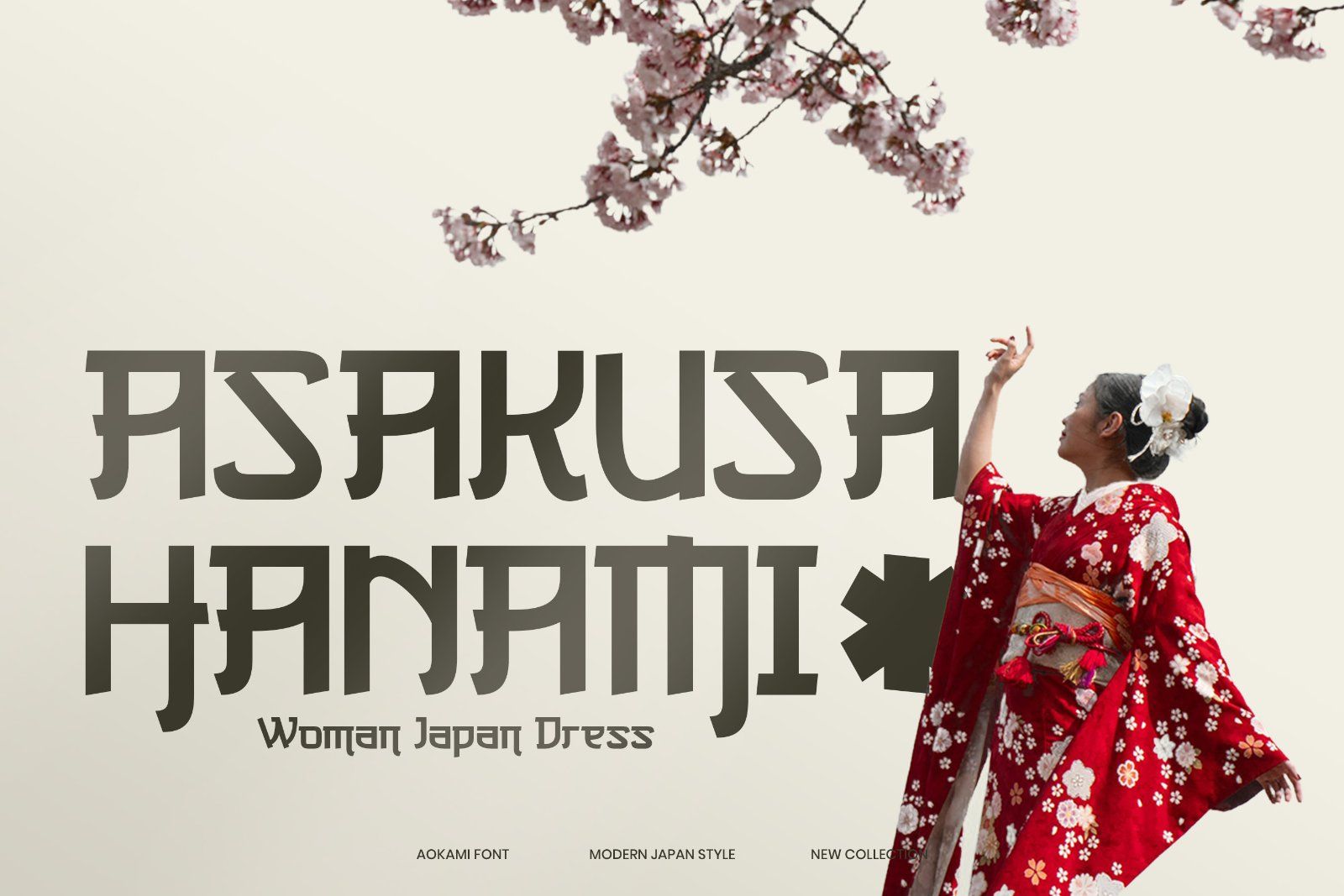 Aokami - Japanese Display Font — image 2