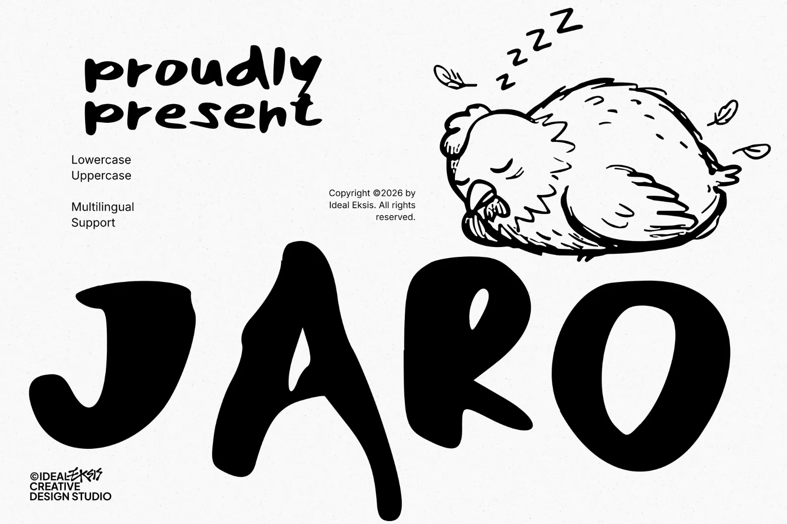 Jaro Playful Display Font — image 1