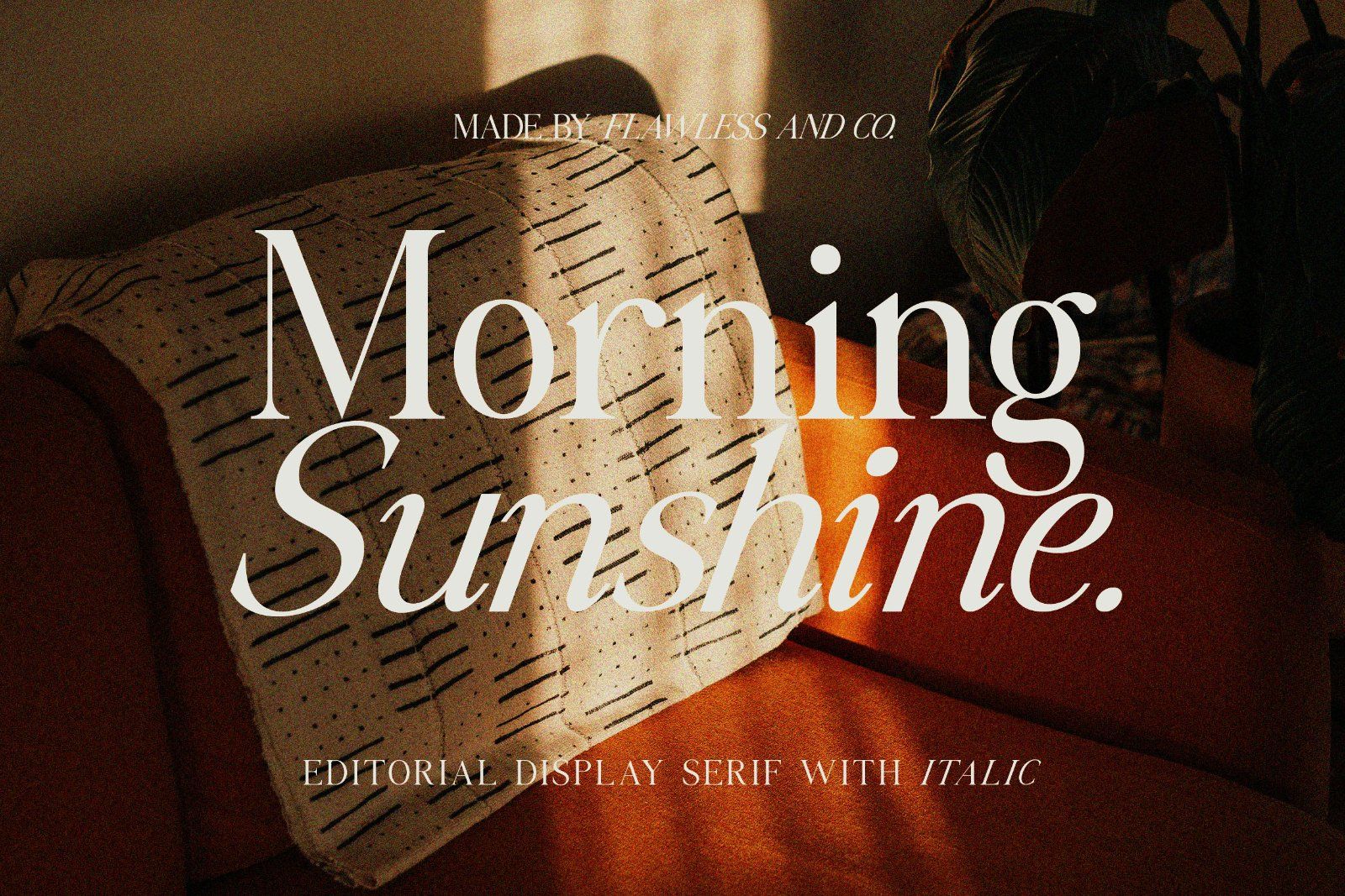 Morning Sunshine - Luxury Serif Font — image 1