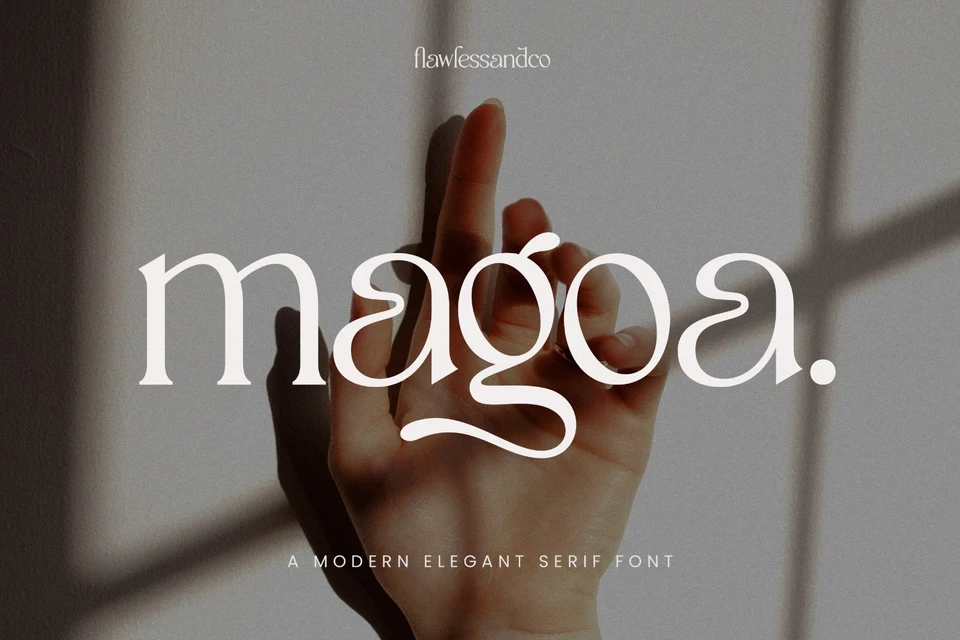 Magoa - Elegant Serif Font