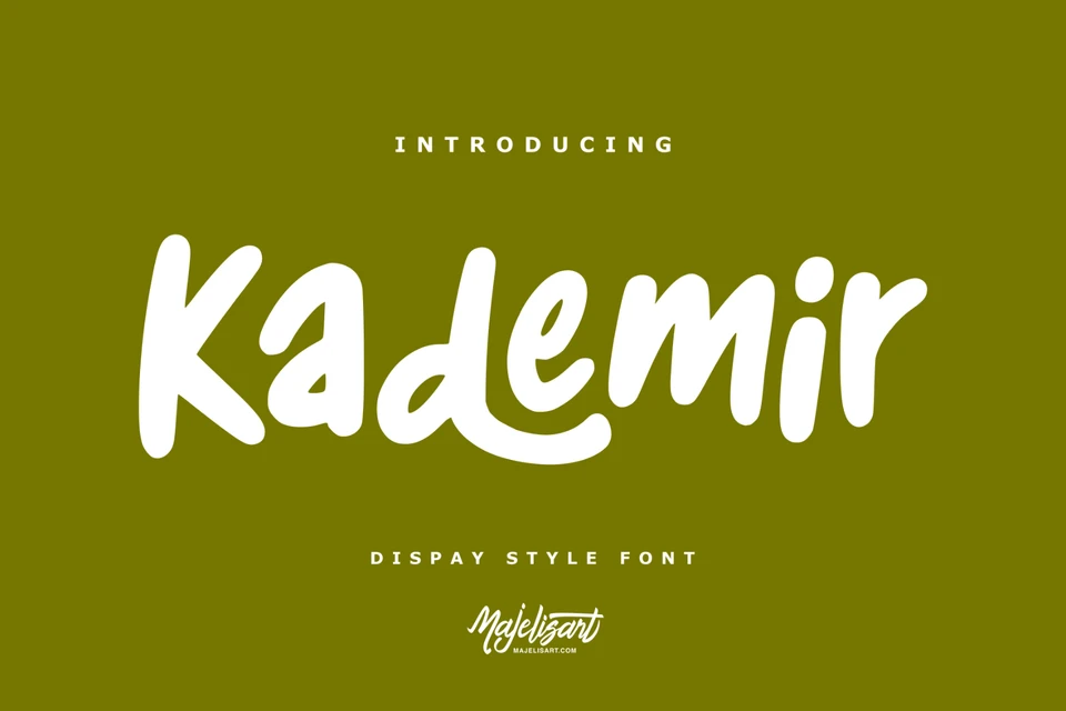 Kademir - Display Font