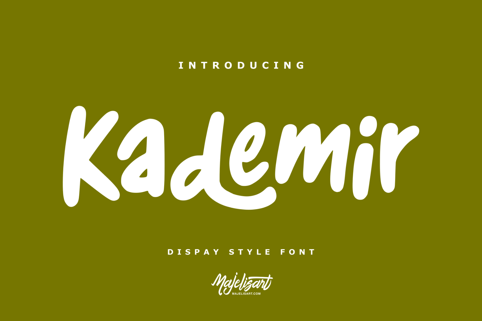 Kademir - Display Font — image 1