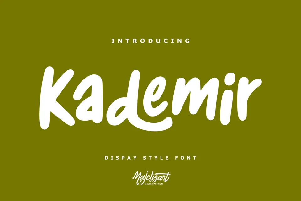 Kademir - Display Font