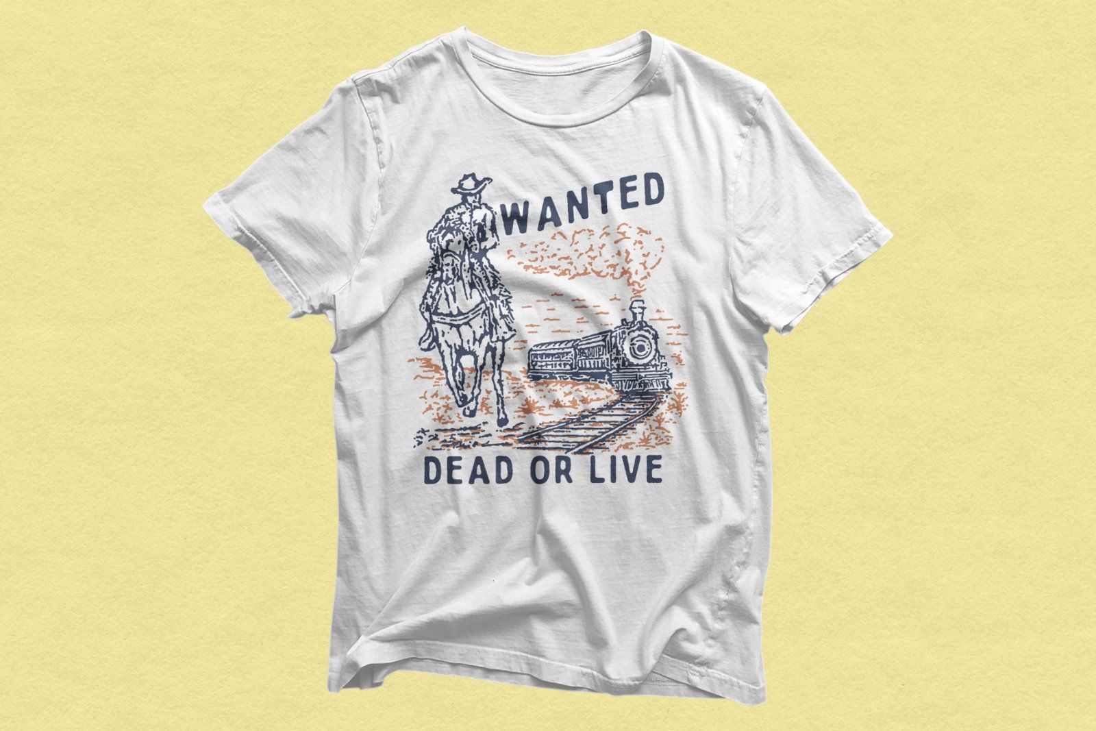 Wanted Cowboy – Vintage Design Illustration — image 3