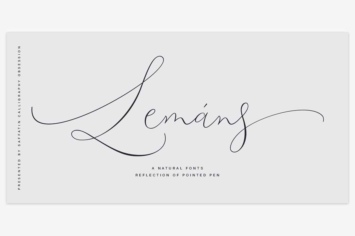 Commercial Font Bundle by Saffatin Co