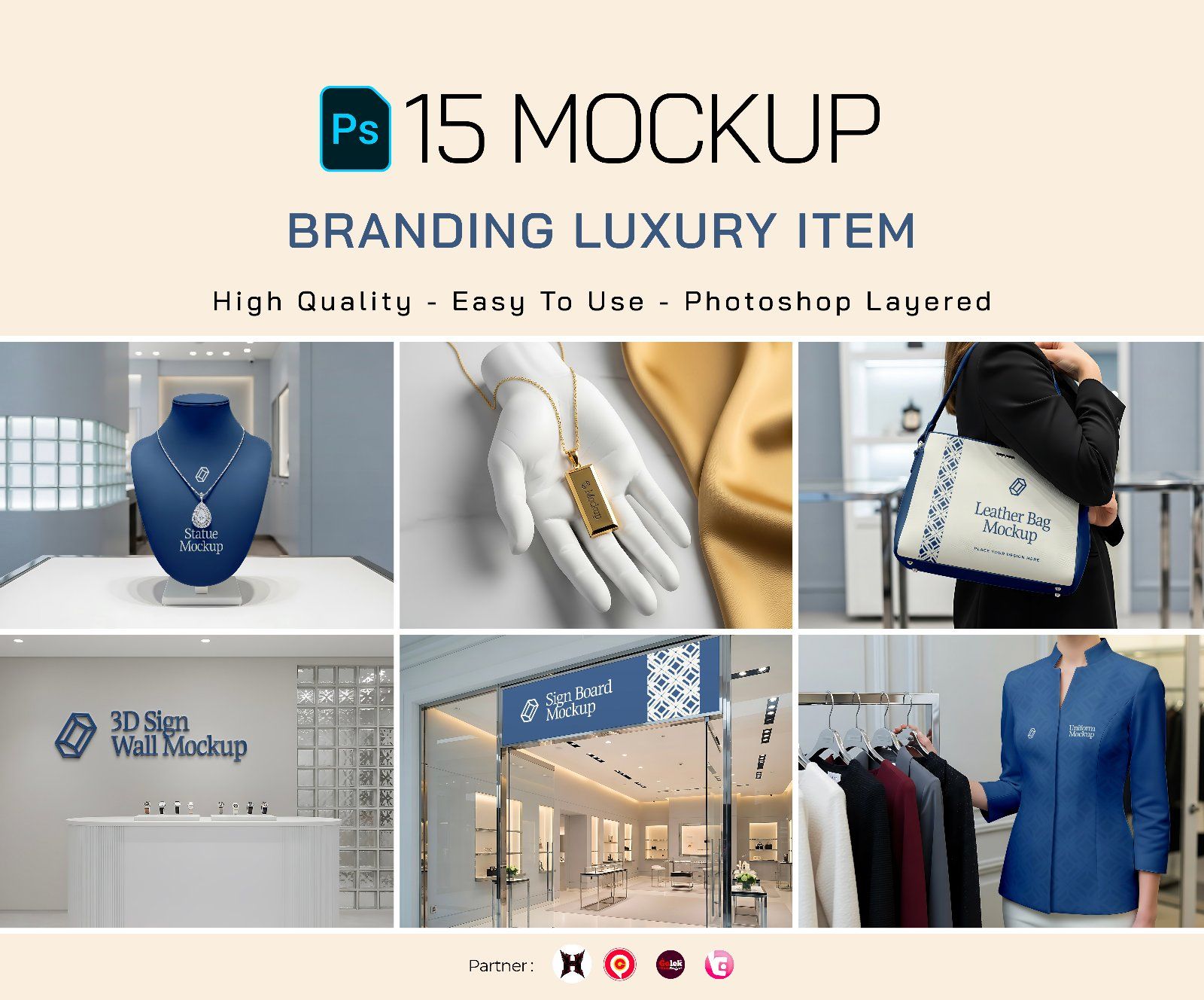 Premium Branding Luxury Item Mockup