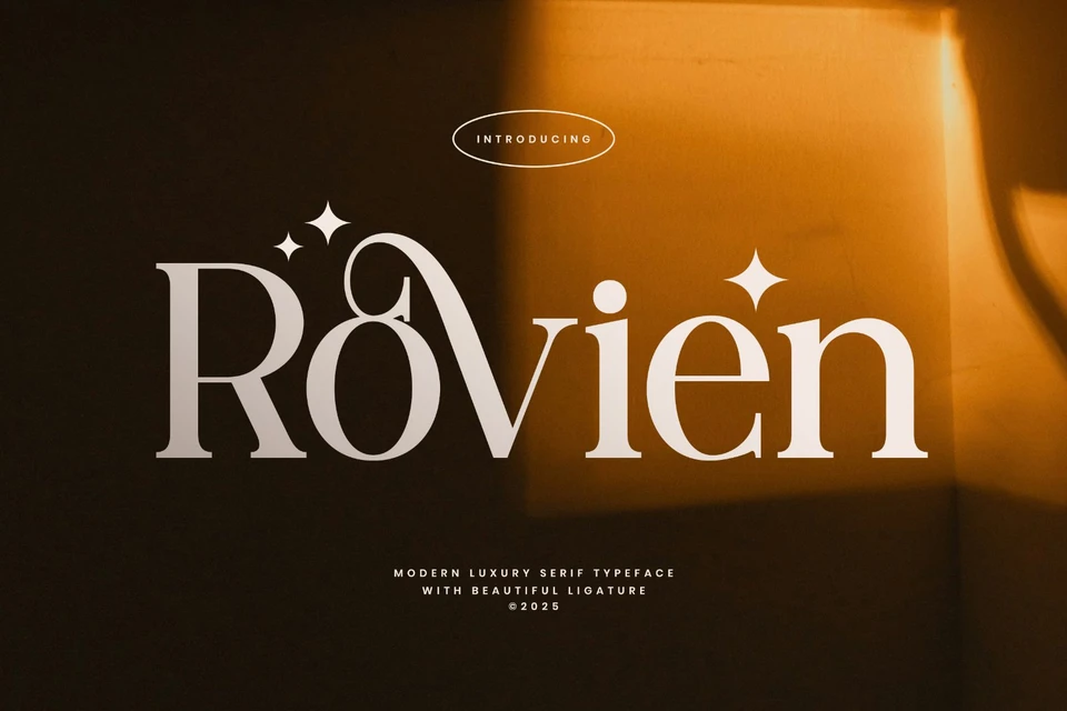 Rovien - Luxury Serif Font
