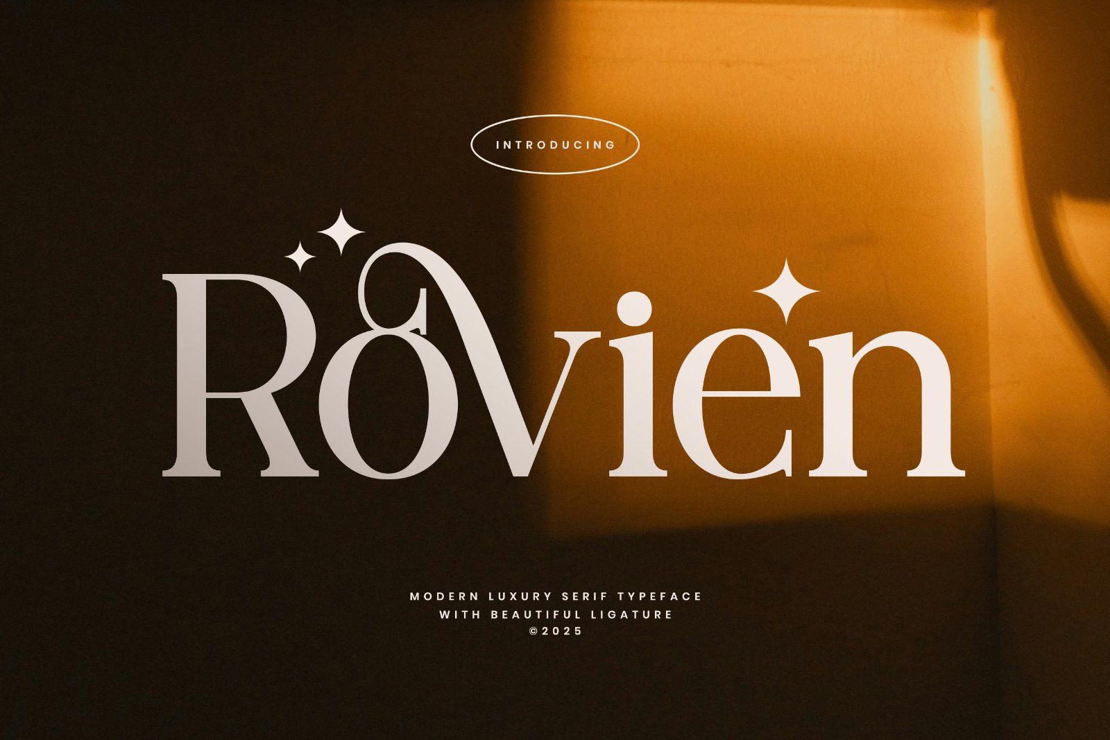 Rovien - Luxury Serif Font — image 1