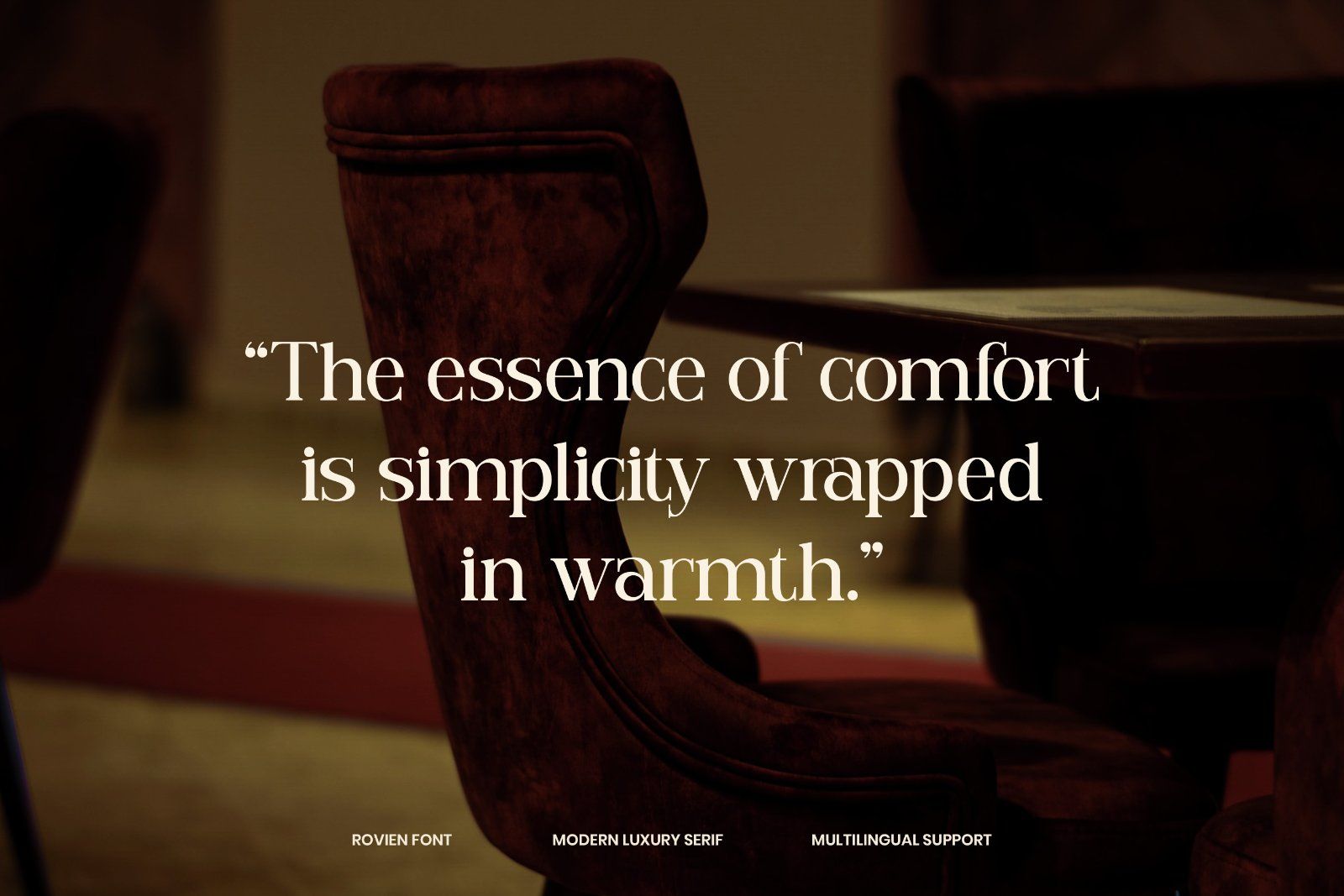Rovien - Luxury Serif Font — image 6