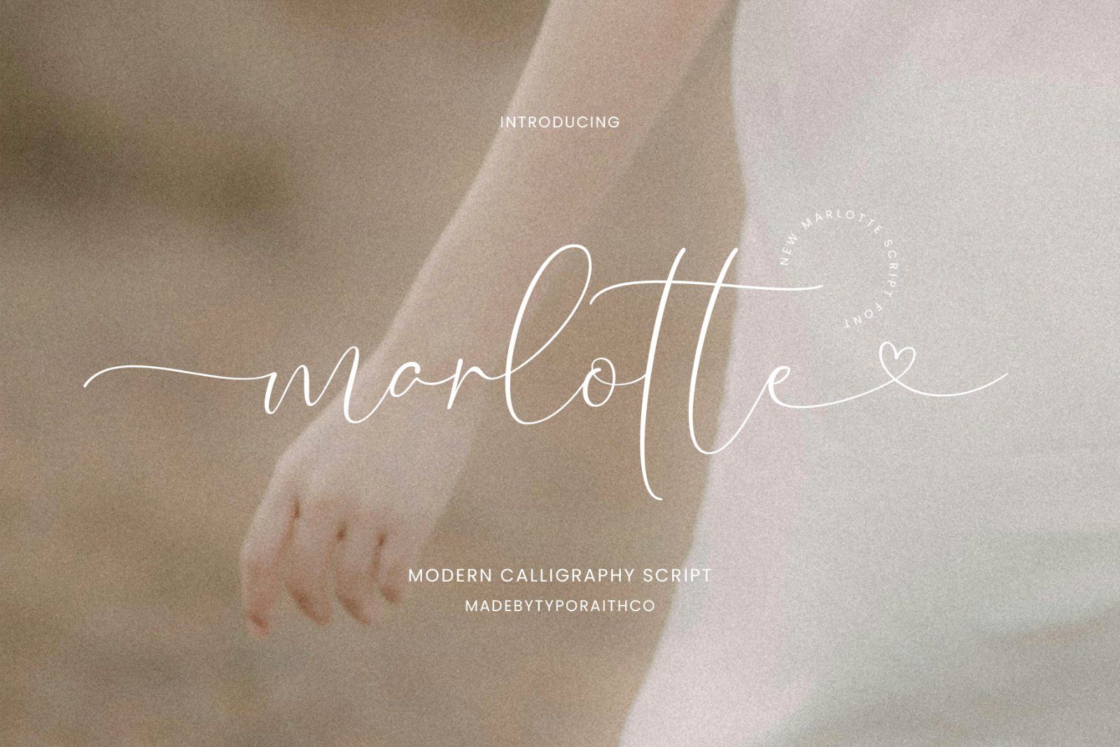 Marlotte | Modern Calligraphy Script