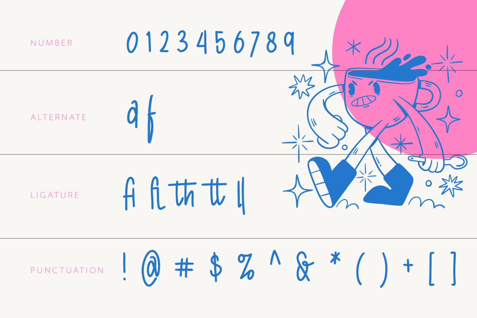 Cozy Hanline - handwritten font — image 4