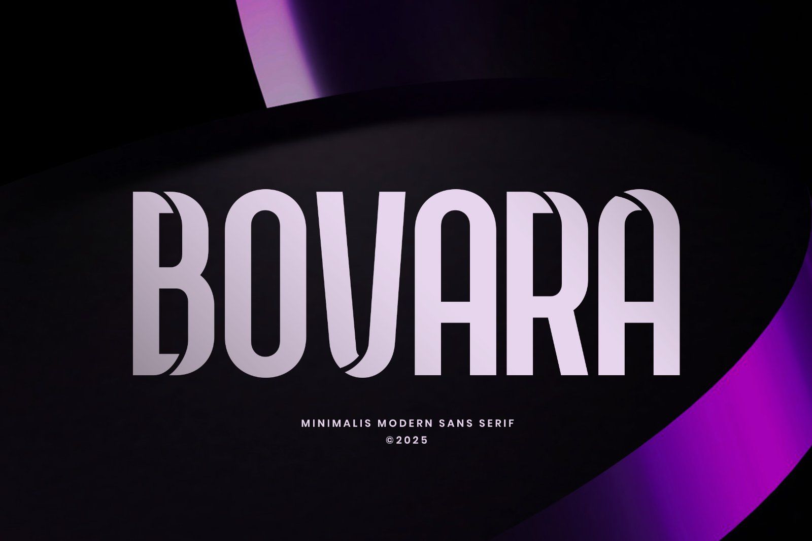Bovara - Modern Sans Serif Font — image 1