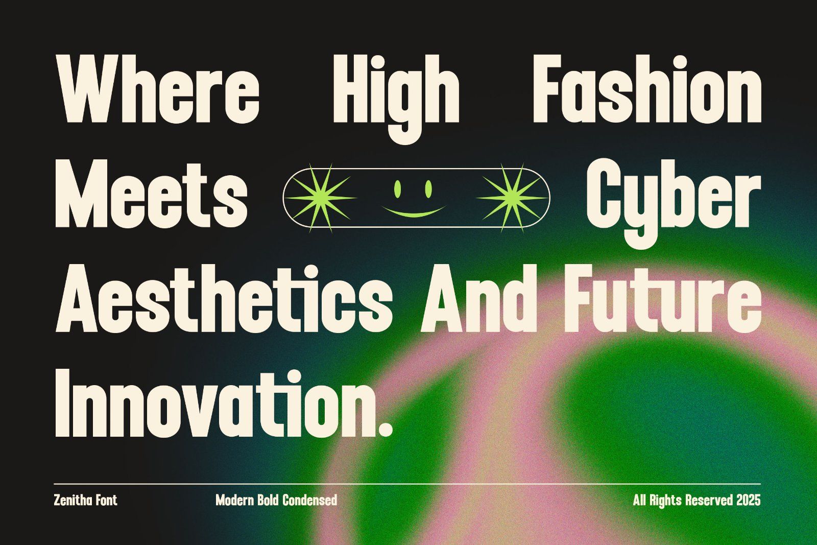 Zenitha - Condensed Sans Font — image 3