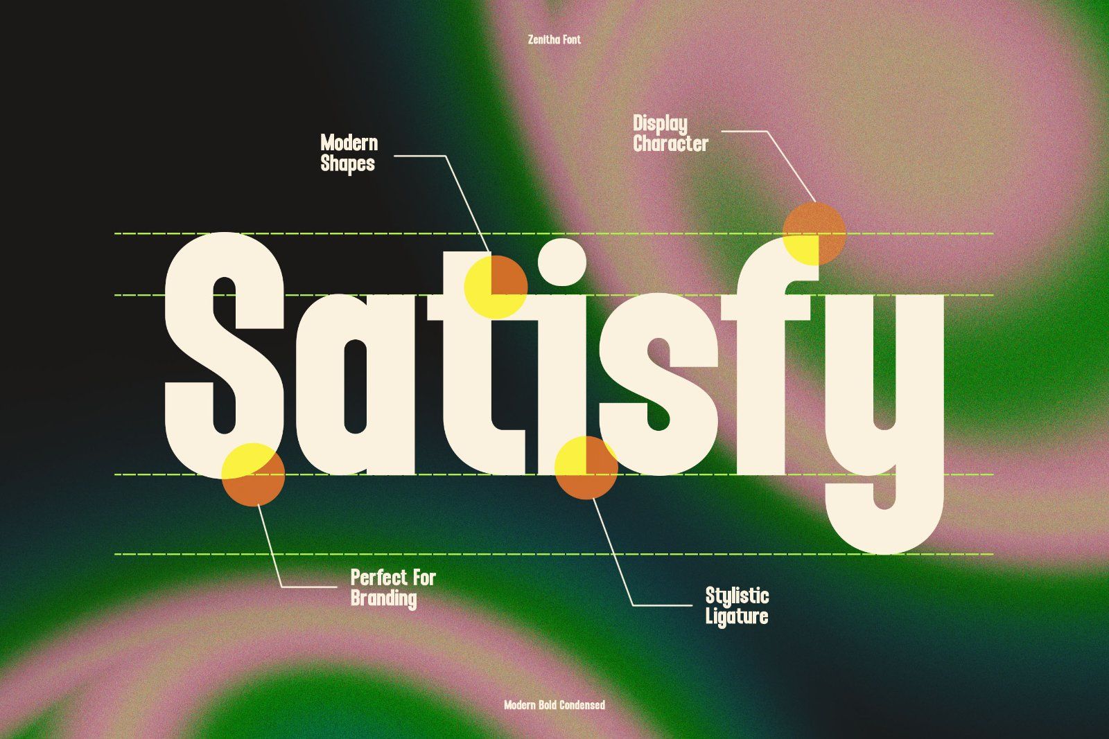 Zenitha - Condensed Sans Font — image 4