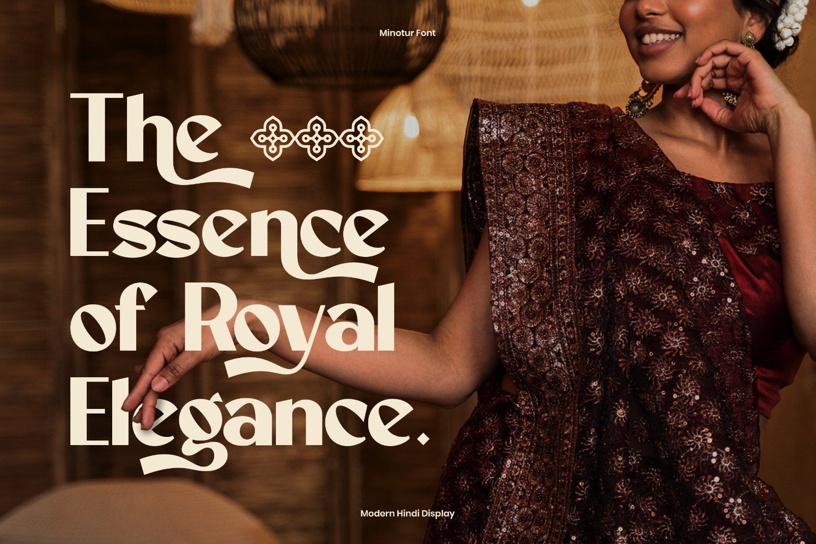 Minotur - Modern Hindi Display Font — image 3