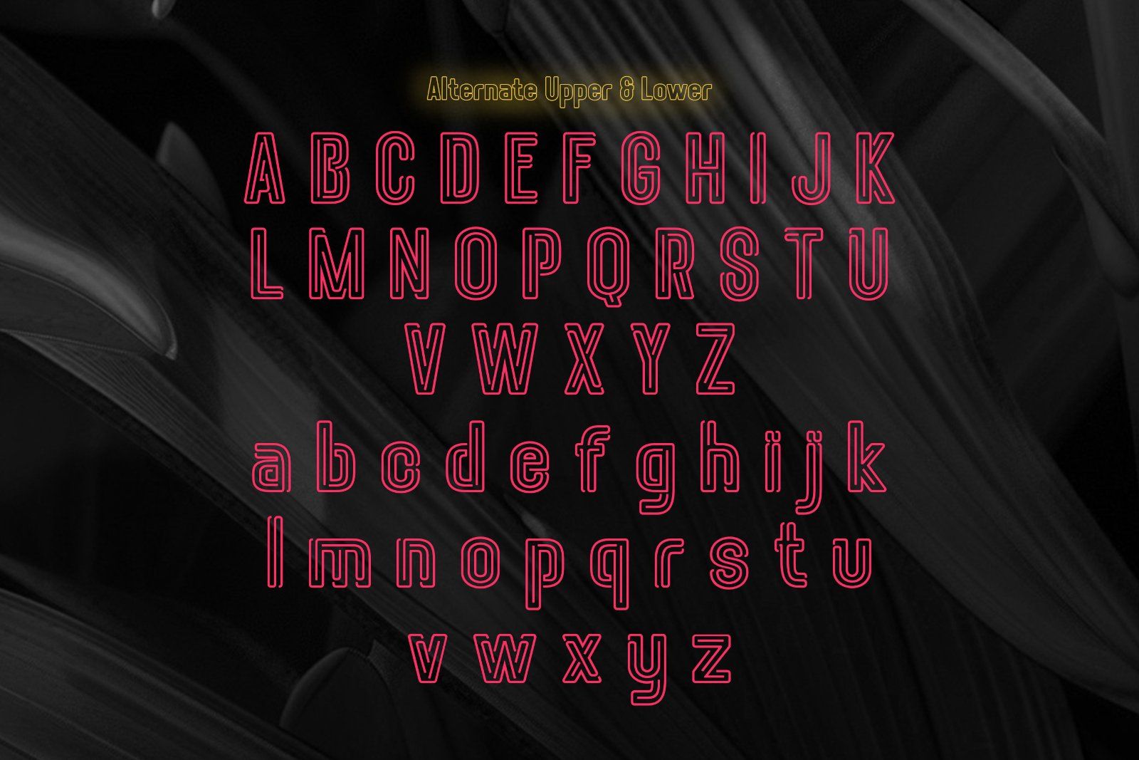 Glorix - Modern Neon Display Font — image 8