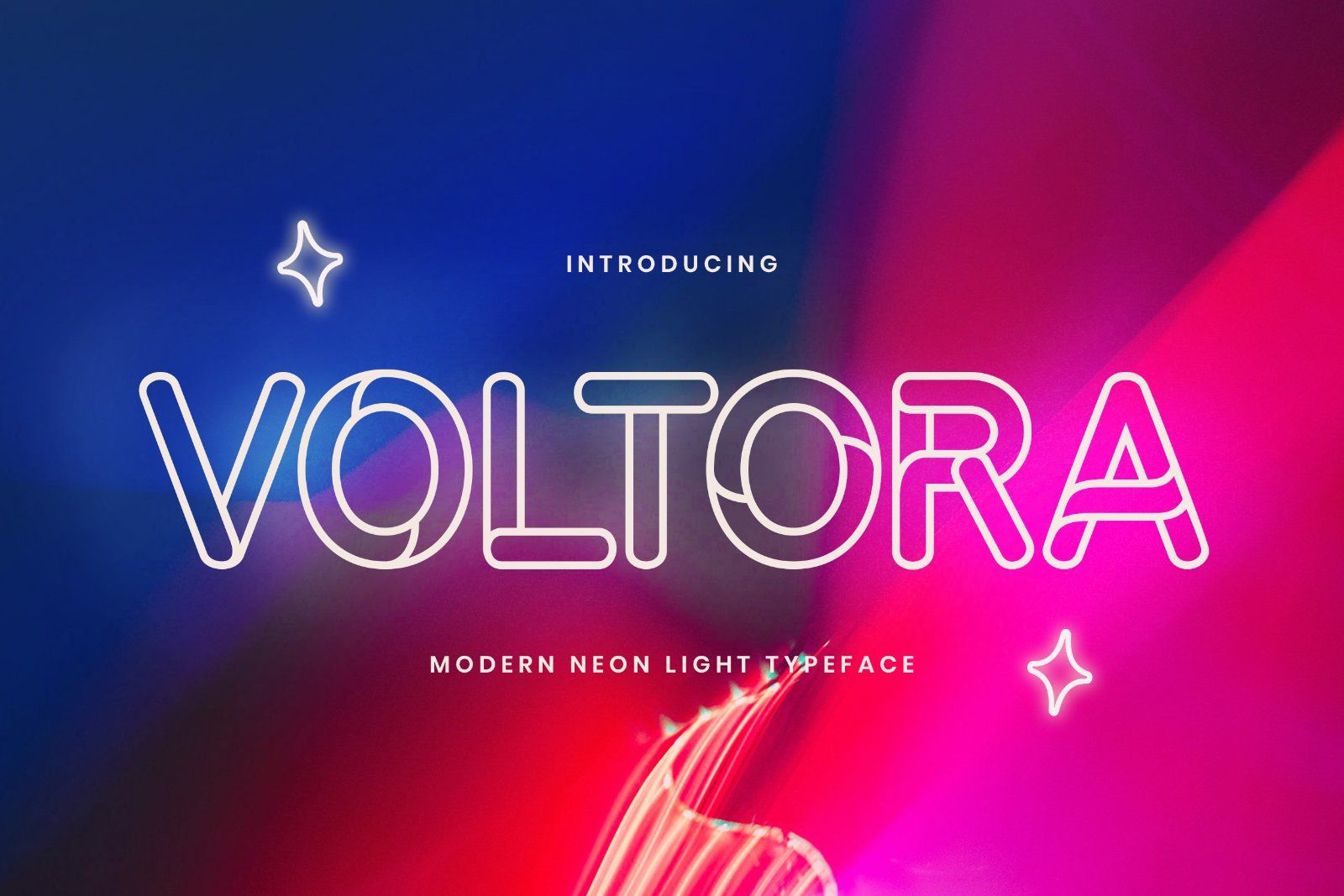 Voltora - Neon Display Font — image 1
