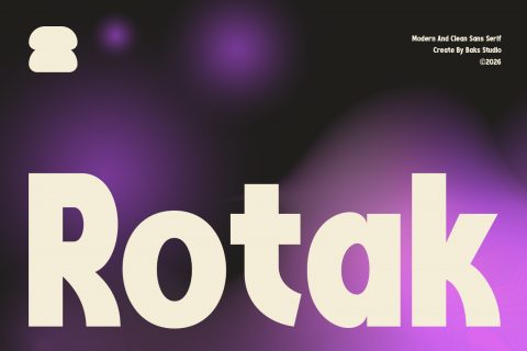 Rotak | Modern Sans Serif