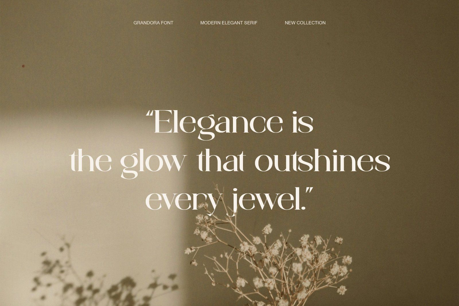 Grandora - Elegant Serif Font — image 6