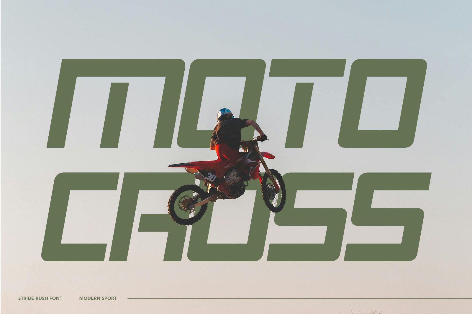 Stride Rush - Modern Sport Font — image 2