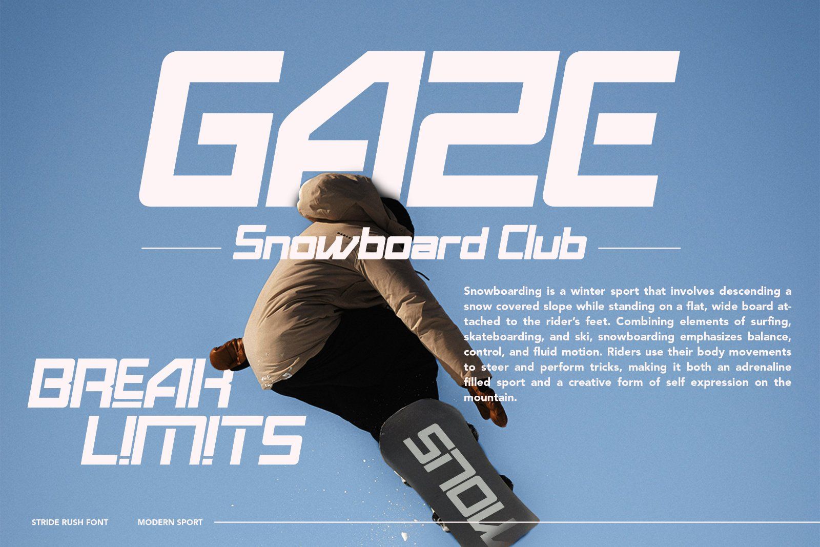 Stride Rush - Modern Sport Font — image 6