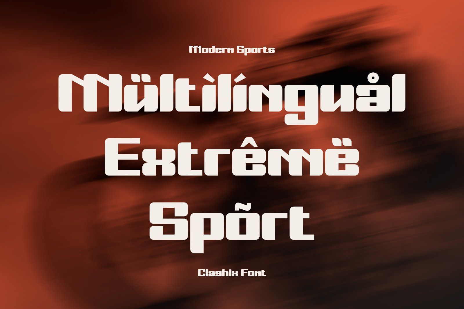 Clashix - Modern Sport Display Font — image 10