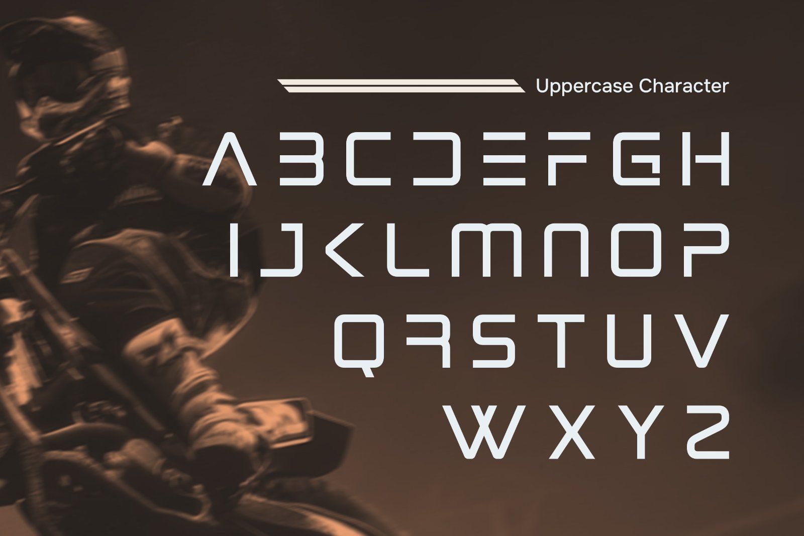 Revocent - Futuristic Sport Display Font — image 6