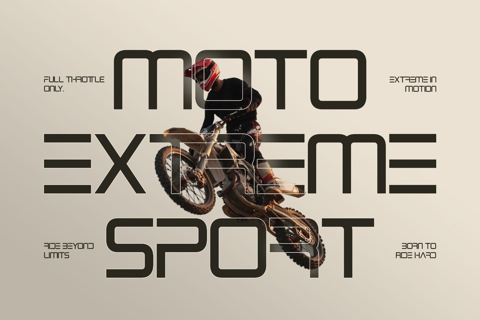 Revocent - Futuristic Sport Display Font — image 4