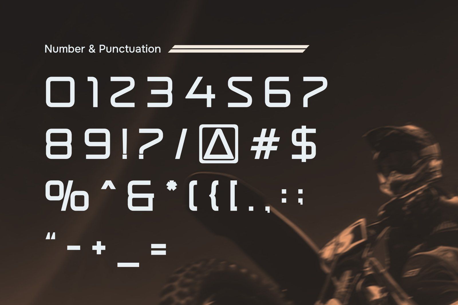 Revocent - Futuristic Sport Display Font — image 8
