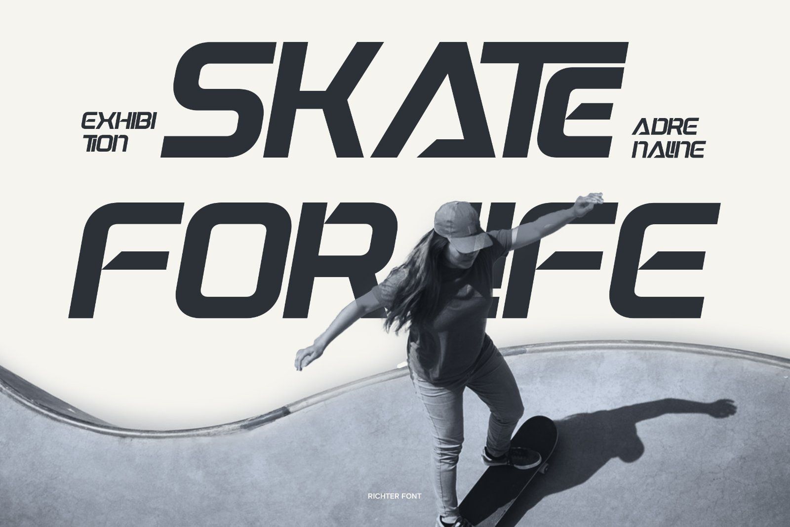 Richter - Modern Sport Display Font — image 4