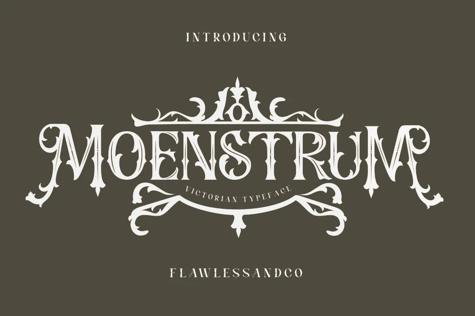 Moenstrum - Blackletter Font
