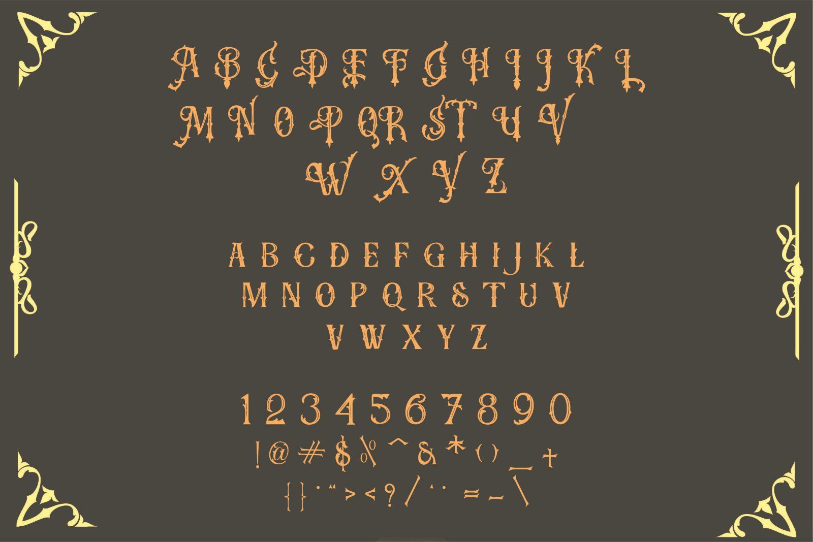 Moenstrum - Blackletter Font — image 9