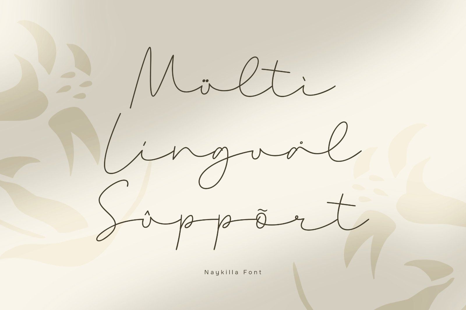Naykilla - Monoline Script Font — image 10