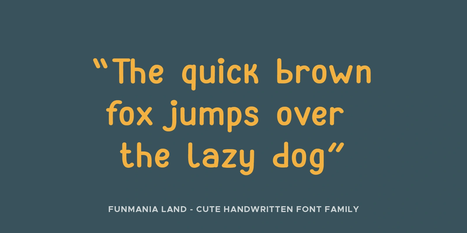 Funmania Land - Handwritten Font Family — image 5