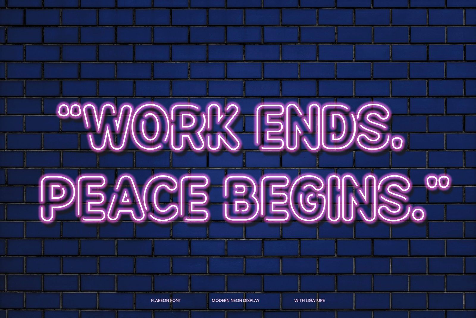Flareon - Neon Display Font — image 7