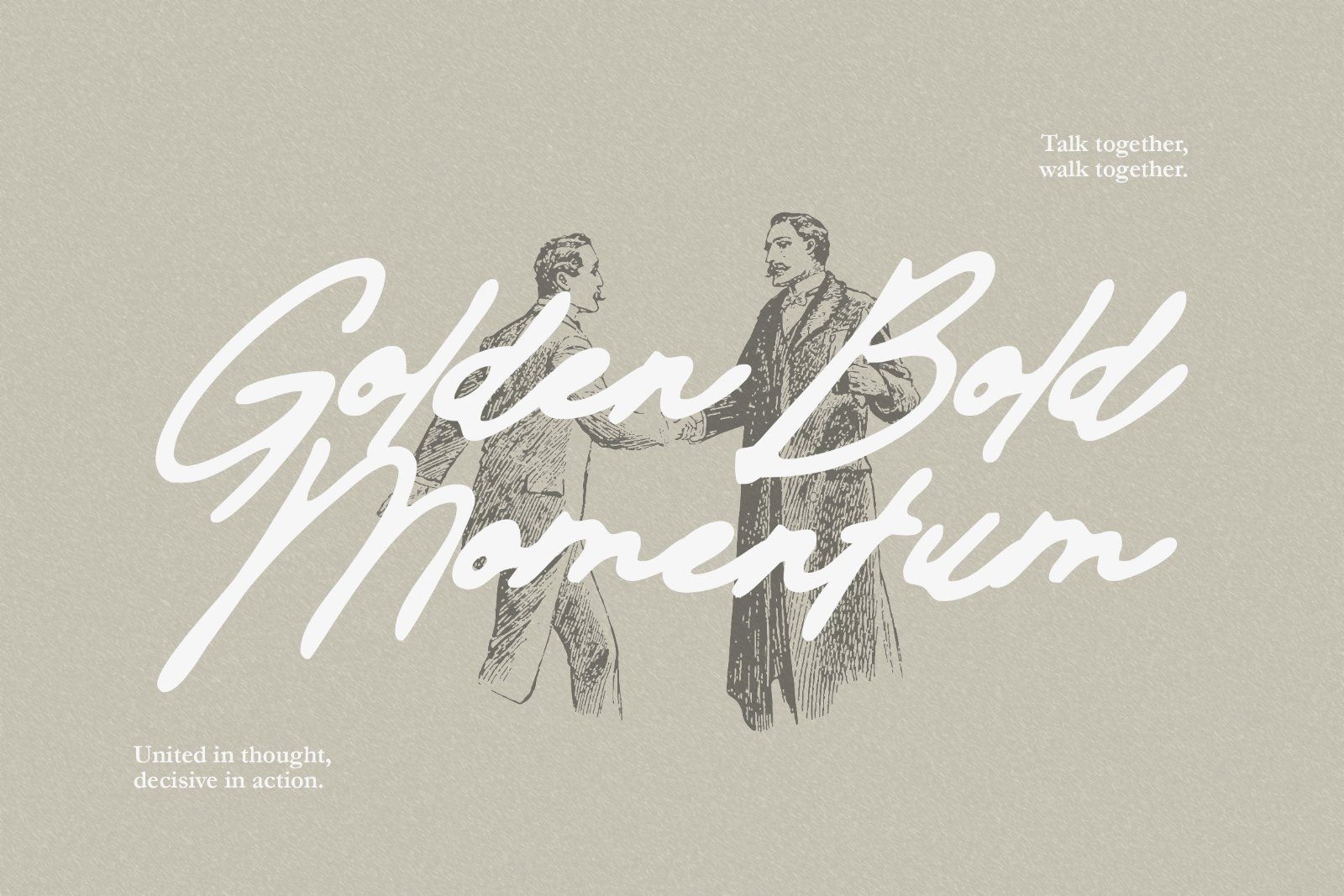 Organic Gardenia | Old Handwritten Script Font