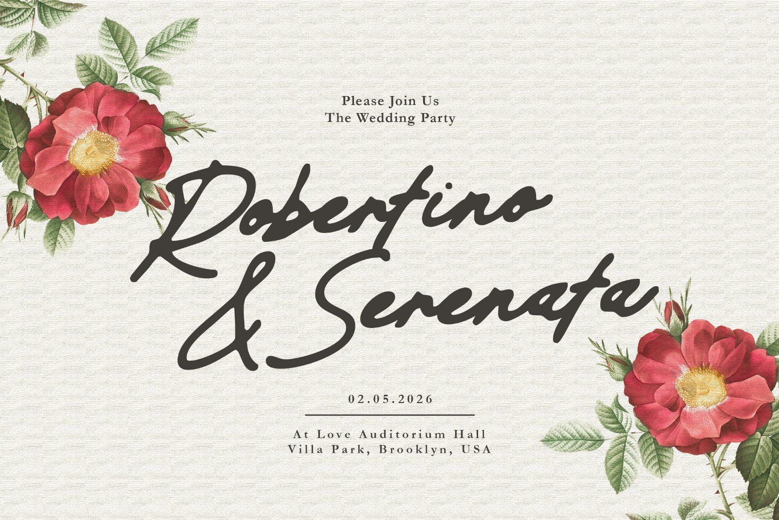 Organic Gardenia - Old Handwritten Script Font