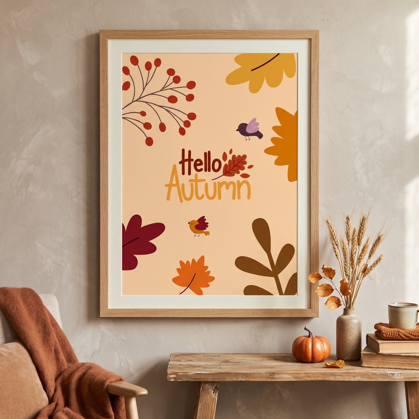 Poster Sweet Autumn – A Season of Beauty  Wall Art 🍂✨ — image 1