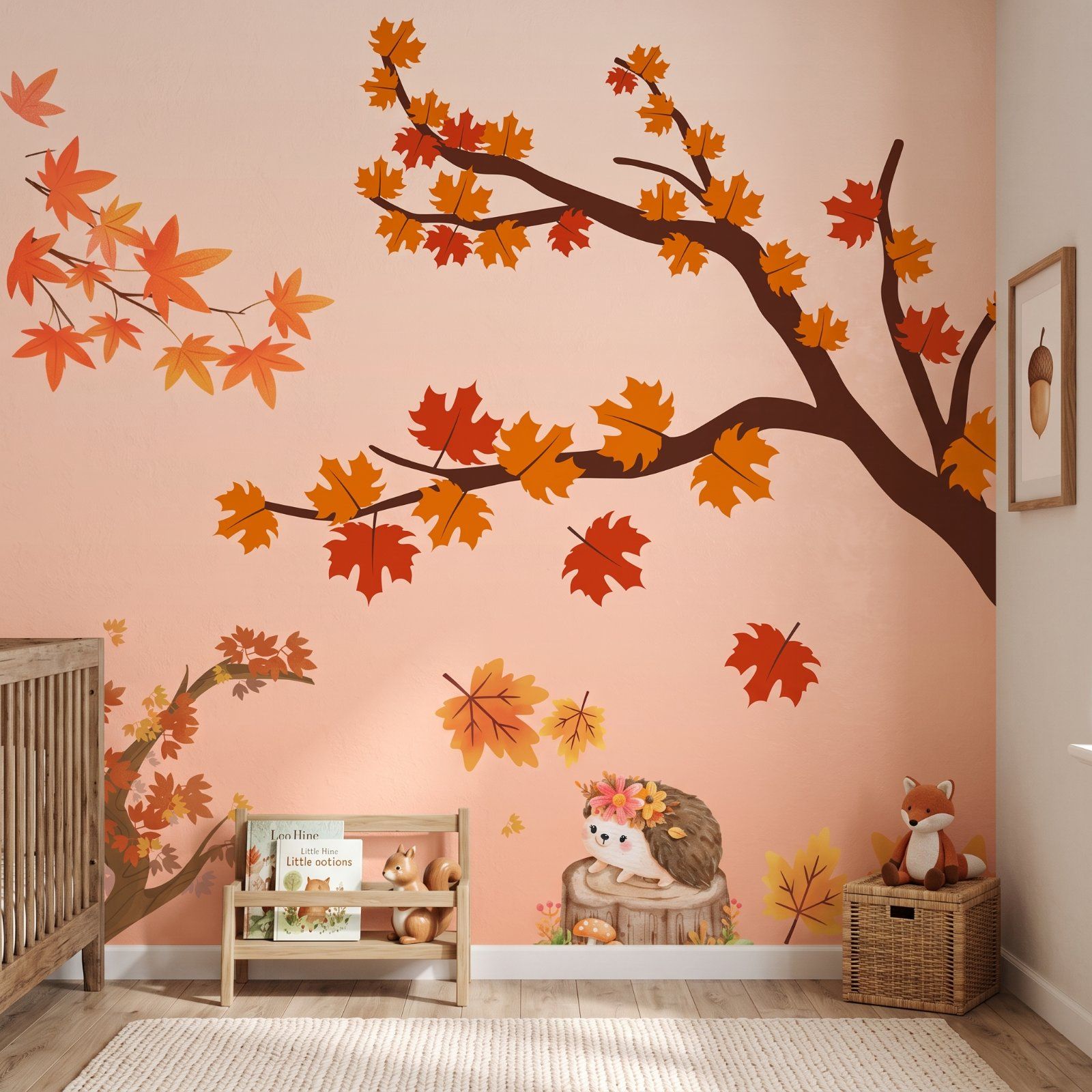 Poster of Autumn Leaves Landscape Wall Art – Cozy Fall Foliage Printable 🍂🧡 — image 2