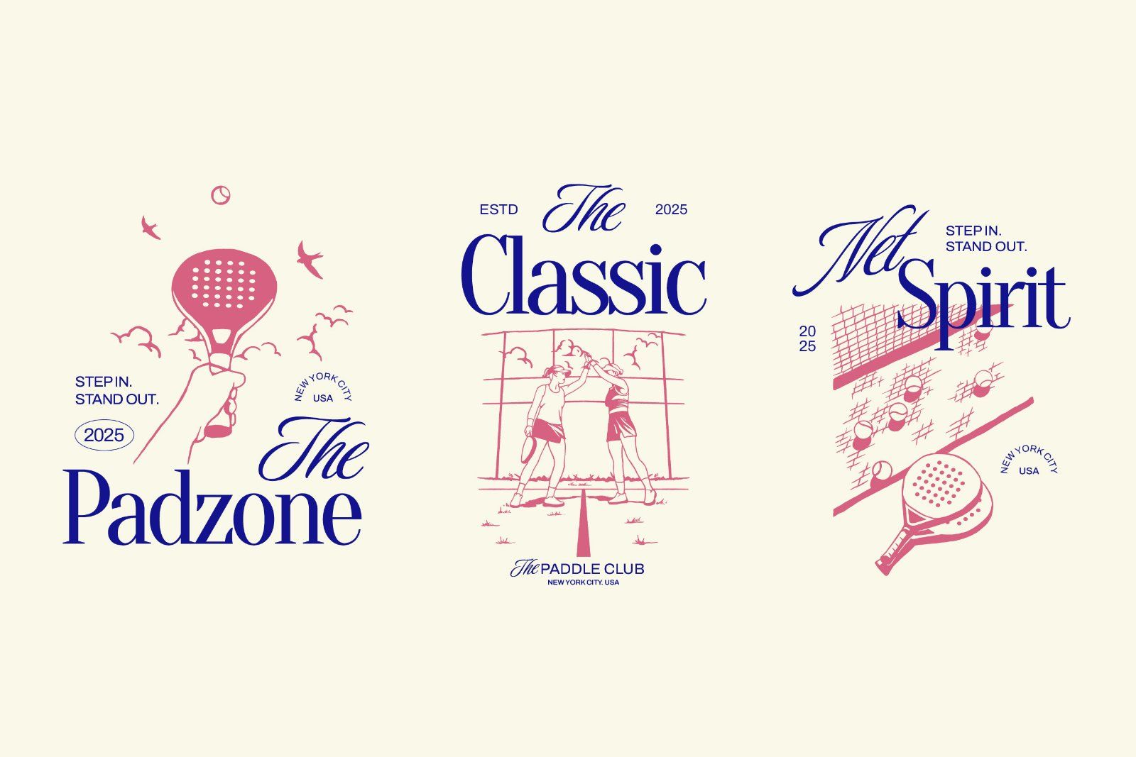 Padel Aesthetic Graphic — image 3