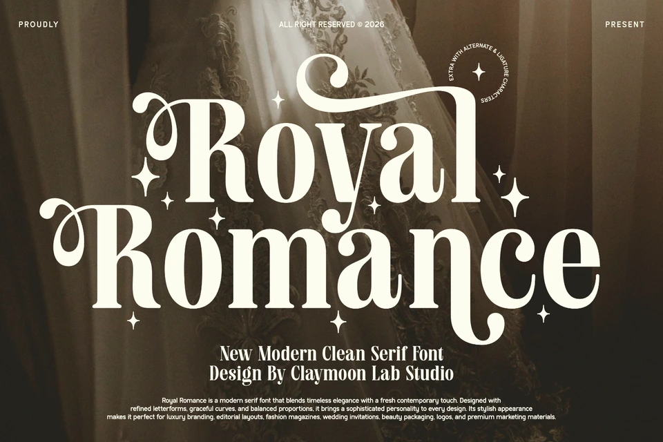 Royal Romance — Elegant Modern Serif Font