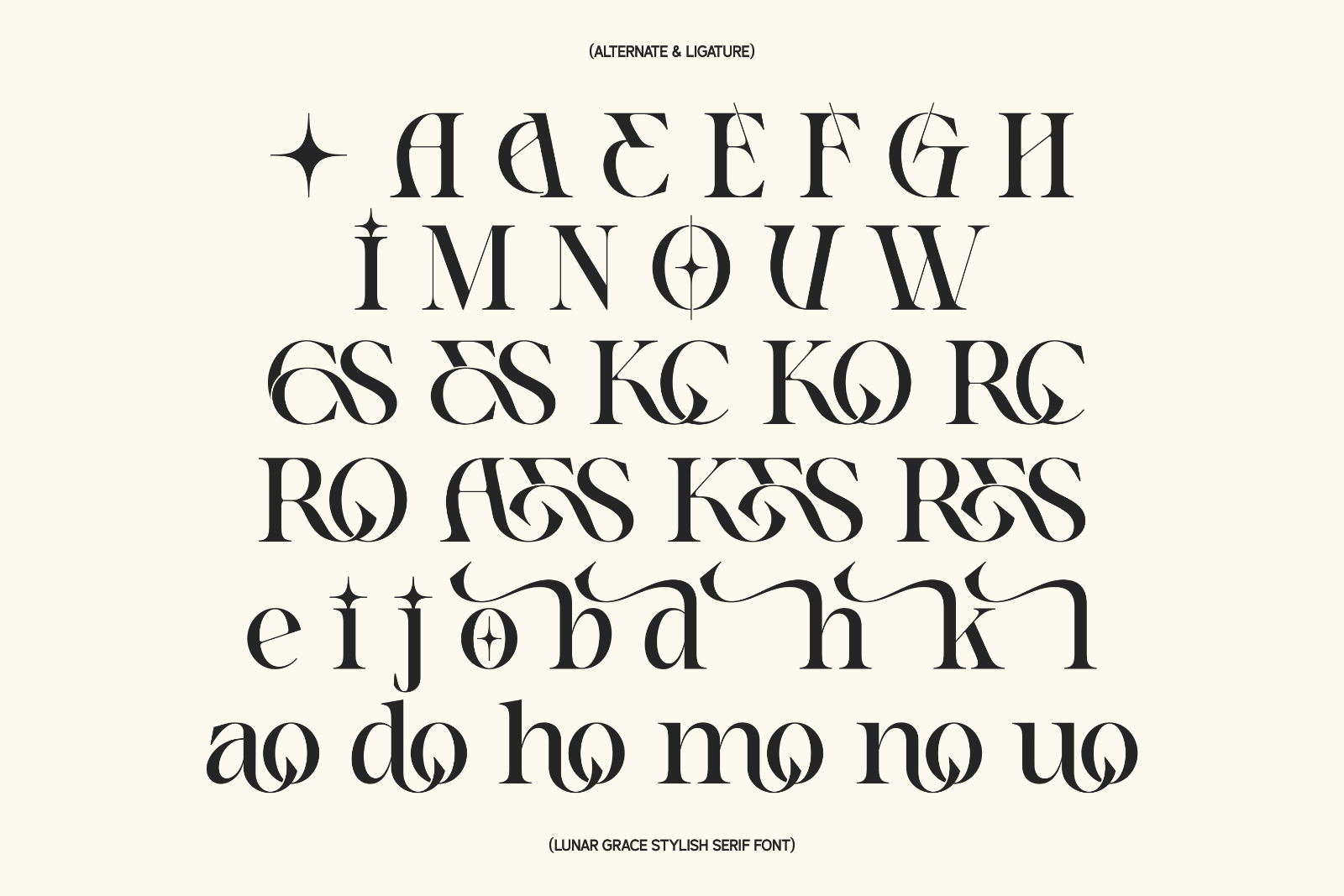 Lunar Grace — Elegant Stylish Serif — image 6