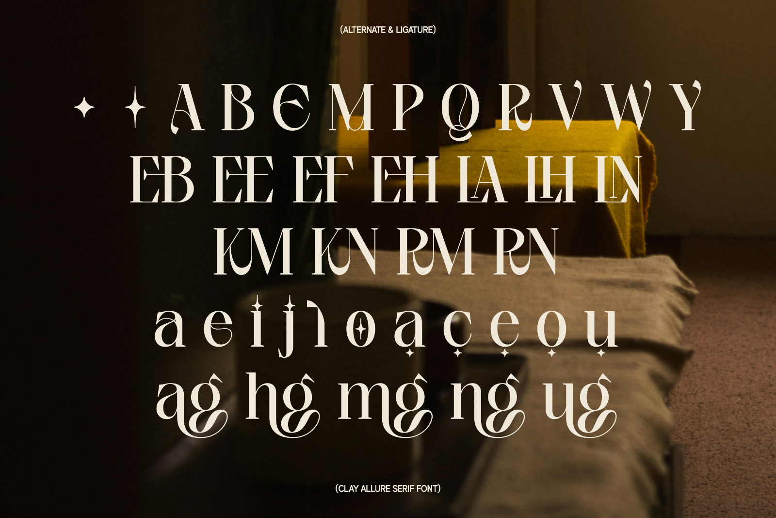 Clay Allure — Modern Elegance Serif Font — image 6