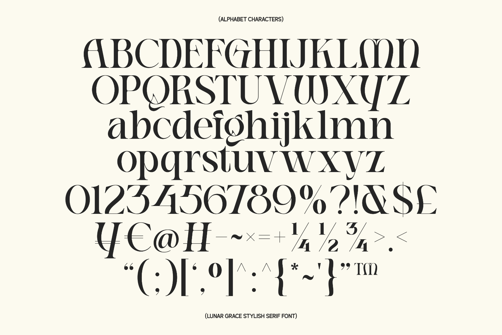 Lunar Grace — Elegant Stylish Serif — image 7