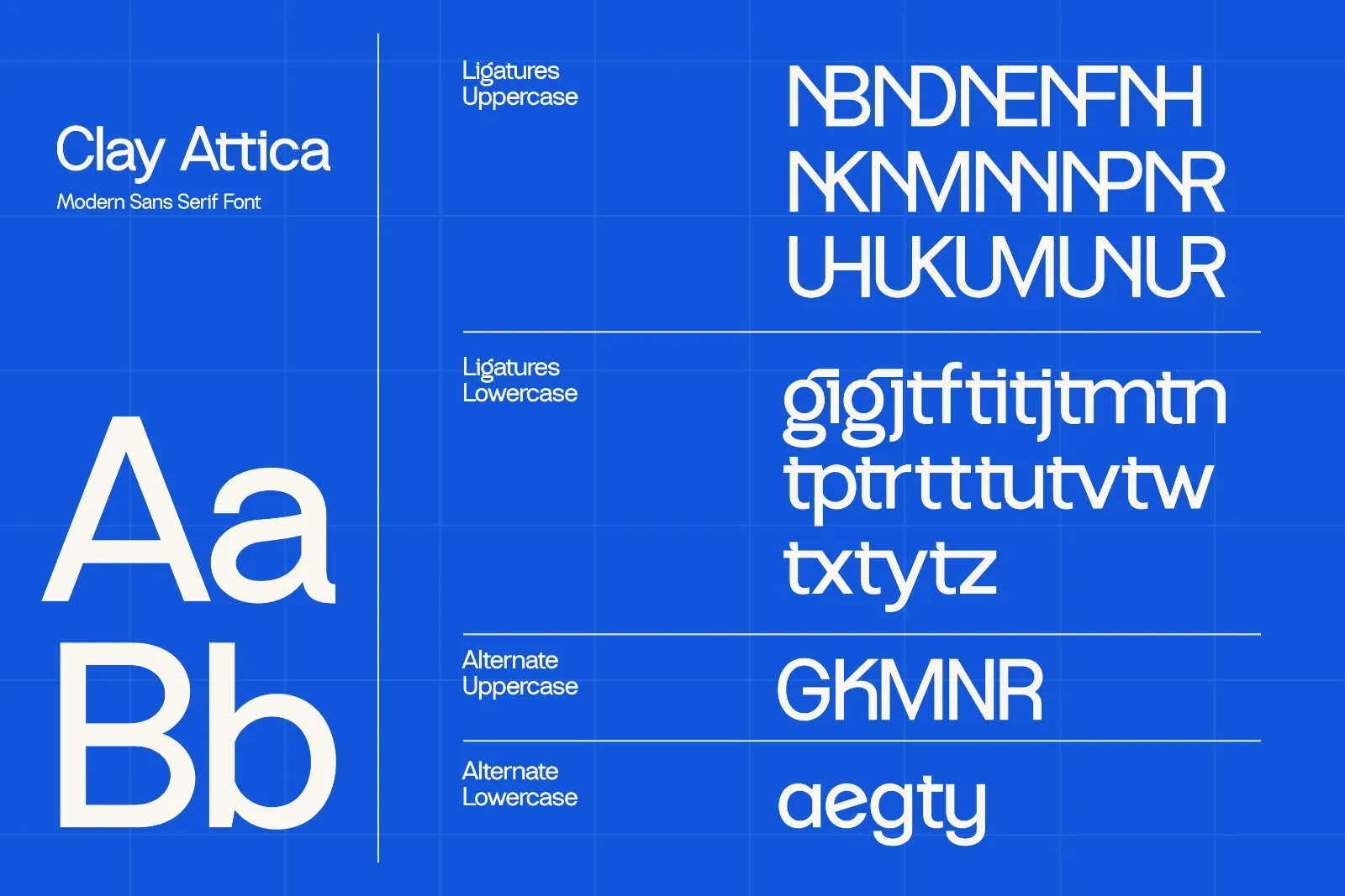 Clay Attica — Modern Sans Serif — image 7