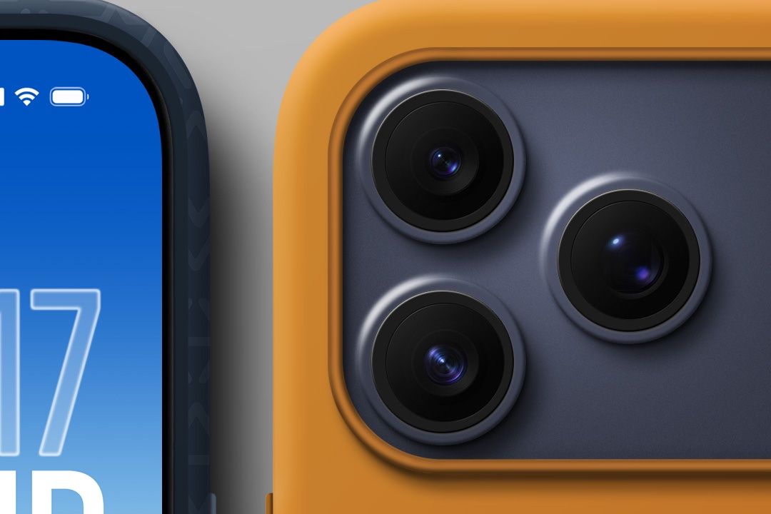 Phone Case Mockup – iPhone 17, Flat-Lay (3 Objects)